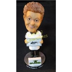 Edmonton Lacrosse Club "Rush" Grandma Bobble Head