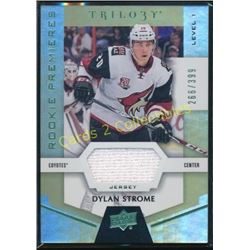 16-17 Upper Deck Trilogy Green Jsy Dylan Strome