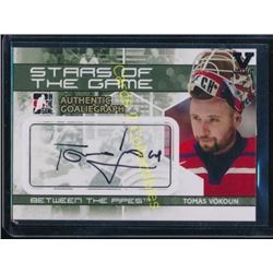 2009-10 Between The Pipes Autographs Tomas Vokoun