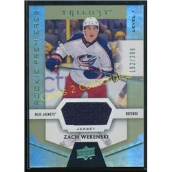 16-17 UD Trilogy Rainbow Green #66 Zach Werenski