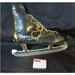 Bobby Hull Signed Vintage CCM Black Skate