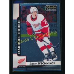 17-18 O-Pee-Chee Platinum Evgeny Svechnikov RC