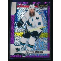 17-18 OPC Platinum Violet Pixels Joe Thornton