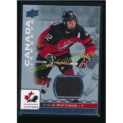17-18 UD Team Canada Jersey Stelio Mattheos