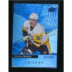 17-18 Upper Deck Trilogy Blue #15 Sidney Crosby