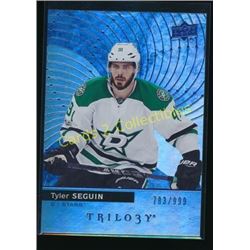 17-18 Upper Deck Trilogy Blue #43 Tyler Seguin
