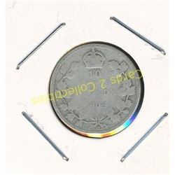 1903 Canadian King George Dime