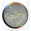 Image 1 : 1961 Canadian Silver $1 Coin