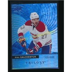 17-18 Upper Deck Trilogy Blue #4 Alex Galchenyuk