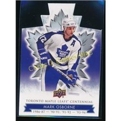 17-18 Toronto Maple Leafs Die Cut Mark Osborne