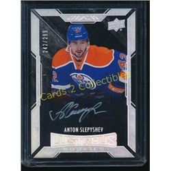 15-16 UD Black #36 Anton Slepyshev Auto RC