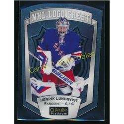 16-17 OPC Platinum NHL Logo Crest Henrik Lundqvist