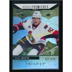 17-18 Upper Deck Trilogy #55 Colin White RC