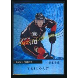 17-18 Upper Deck Trilogy Blue #16 Corey Perry