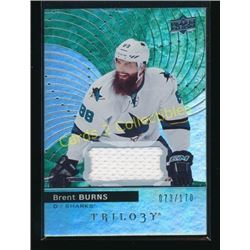 17-18 Upper Deck Trilogy Green Brent Burns Jersey