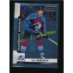 17-18 O-Pee-Chee Platinum #176 Alex Kerfoot RC