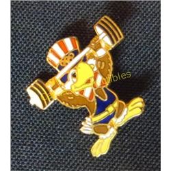 Sam The Eagle Olympic Mascot Collector Pin