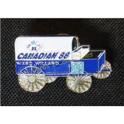 Ward Willard 98 Chuck Wagon Pin