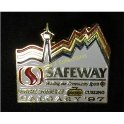 Safeway Curling Calgary 97 Collector Pin