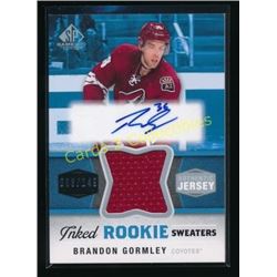 14-15 SP Game Used RC Auto Jersey Brandon Gormley