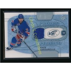 15-16 Upper Deck Ice Frozen Fabric Mats Zuccarello