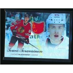 14-15 Fleer Showcase Jersey Teuvo Teravainen