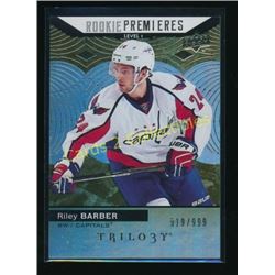 17-18 Upper Deck Trilogy #62 Riley Barber RC