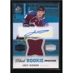 14-15 SP Game Used RC Auto Jersey Joey Hishon