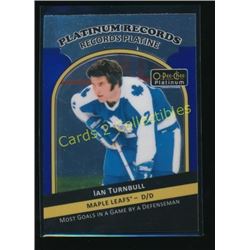 17-18 OPC Platinum Platinum Records Ian Turnbull