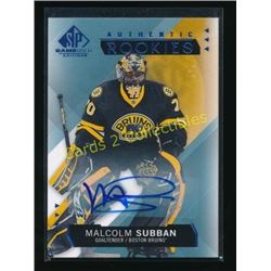 15-16 SP Game Used Autographs Malcolm Subban