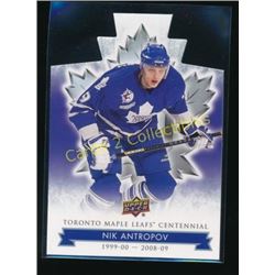 17-18 Toronto Maple Leafs Die Cut Nik Antropov