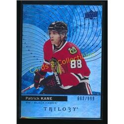 17-18 Upper Deck Trilogy Blue #25 Patrick Kane