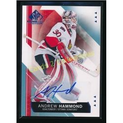 15-16 SP Game Used RC Auto Andrew Hammond
