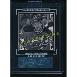 15-16 UD Portfolio Rookie Auto Pavel Zacha