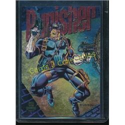 1994 Marvel Universe V Power Blast Gold Punisher