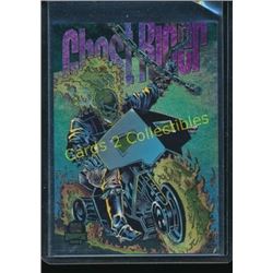 1994 Marvel Universe V Power Blast Gold Punisher