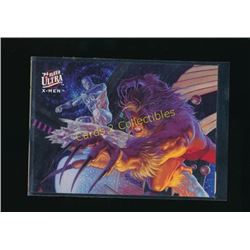 1994 X-Men Ultra Team Portraits Iceman, Sabretooth