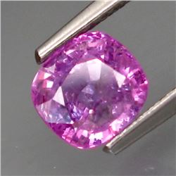 Natural Lavender Cushion Sapphire Madagascar 1.68 Ct