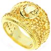 Image 3 : Natural ORANGISH YELLOW CITRINE RING