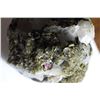 Image 4 : Natural Rough Green & Pink Tourmaline with Quartz 2 LBS