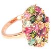Image 2 : NATURAL MULTI COLOR TOURMALINE Ring