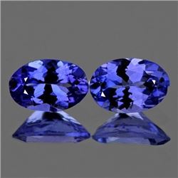 Natural Purple/Blue Tanzanite 6x4 mm - AAA