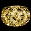 Image 1 : NATURAL AAA ORANGISH YELLOW CITRINE Ring