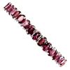 Image 1 : Natural Pink Raspberry Rhodolite Garnet Bangle