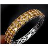 Image 2 : Natural Top Rich Yellow Citrine 152.66 Ct Bangle