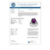 Image 2 : 4.50 CTW Amethyst Ring 14K White Gold - REF-30N8Y - 13601