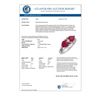 Image 2 : 2.05 CTW Ruby & Diamond Ring 10K White Gold - REF-18A2X - 10931