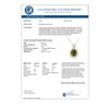 Image 2 : 3.55 CTW Green Tourmaline & Diamond Necklace 14K Rose Gold - REF-72W8F - 10796