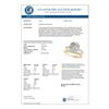 Image 3 : 1.26 CTW Certified VS/SI Cushion Diamond 2Pc Set Solitaire Halo 14K Yellow Gold - REF-233M5H - 31402