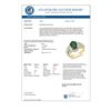 Image 2 : 4.70 CTW Emerald & Diamond Ring 14K Yellow Gold - REF-140M9H - 13294